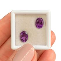 Ametista Oval Par 2,18ct
