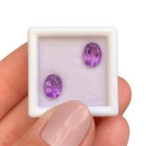 Ametista Oval Par 2,28ct