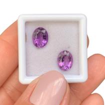 Ametista Oval Par 3,10ct