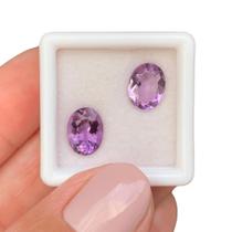 Ametista Oval Par 3,32ct