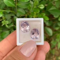 Ametista Oval Par 9,11ct