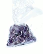 Ametista Pedra Rolada Saco com 100 gramas.