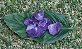 Ametista Pedra Rolada Unitária 3 a 4 cm