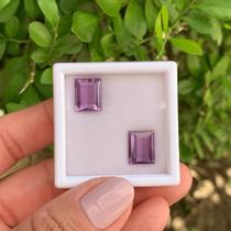 Ametista Retangular Par 7,39ct Ametista Retangular Par 7,39ct