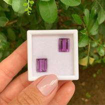 Ametista Retangular Par 7,96ct