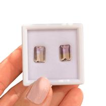 Ametrino Baguete Par 5,50ct