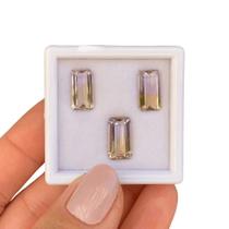 Ametrino Baguete SET 8,75ct