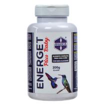 Amgercal Energet Plus 200g Papinha para Filhotes de Pássaros Suplementando com Vitaminas Crescimento