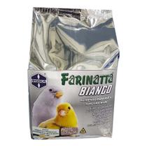 Amgercal Farinatta Bianco 1kg - Farinhada Alimento Completo Crescimento e Manutenção Canário Coleiro