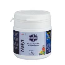 Amgercal Nalyt 100 Plus 10g Premix Vitamina Cura Pássaro Rouco Rouquidão Problema Respiratório
