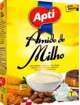 Amido Milho Em Pó Branco 500Gr - Apti - Sinha