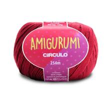 Amigurumi 125g - Cor 7136 Marsala D.3 Amigurumi 125g - Cor 7136 Marsala D.3