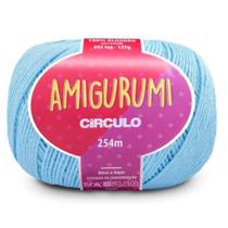 Amigurumi - Cor 2012 Azul Candy