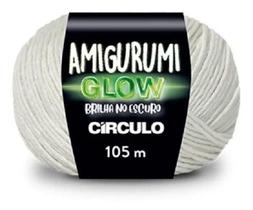 Amigurumi glow - cor branco - Circulo