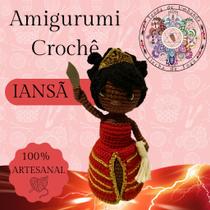 Amigurumi Iansã Orixás Artesanal 18cm