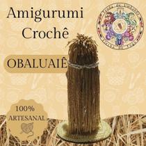 Amigurumi Obaluaiê Orixás Croche Artesanal 18cm Amigurumi Obaluaiê Orixás Croche Artesanal 18cm