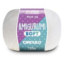 Amigurumi Soft Branco Cor 8001 382833.8001