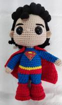 Amigurumi Super Homem Articulável - CK Artesanato Amigurumi Super Homem Articulável - CK Artesanato