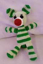 Amigurumi - Ursinho Verde