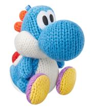 amiibo Nintendo Yoshi de Lã Azul Claro Woolly World amiibo Nintendo Yoshi de Lã Azul Claro Woolly World