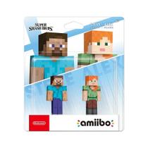Amiibo Steve + Alex 2-pack Minecraft
