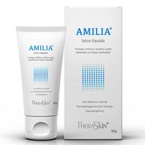 Amilia Talco Líquido Multirreparador Pele Sensível E Delicada 80g