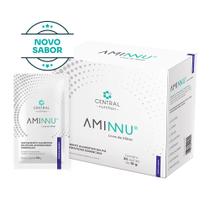 Aminnu 30 Sachês 10g Blueberry Central Nutrition Aminnu 30 Sachês 10g Blueberry Central Nutrition