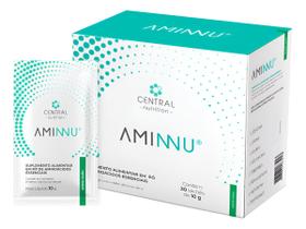 AMINNU 30 SACHêS SABOR LIMãO 10g