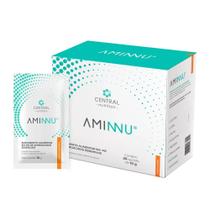 Aminnu Eaas 10g, 30 Sachês, Essencial Aminos, Tangerina