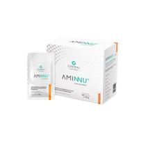 Aminnu Sem Xilitol-30 Sachês- Central Nutrition-Tangerina