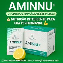 AMINNU Tradicional 10g 30 Sachês - Sabor Limão AMINNU Tradicional 10g 30 Sachês - Sabor Limão