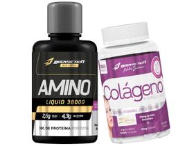 Amino Liquid 38000 + Colágeno Verisol 90 Caps Body Action