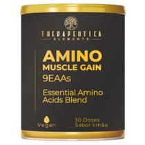 Amino Muscle Gain Vegan Limão 30 Doses Therapeutica