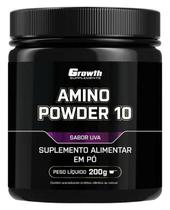 Amino Powder 10 (200 Gr) - Sabor Uva - Growth Supplements Sabor:Uva - Amino Powder 10 (200 Gr) - Sabor Uva - Growth Supplements Sabor:Uva -