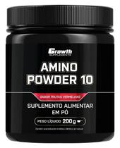 Amino Powder 10 - Sabor Frutas Vermelhas Growth Supplements Sabor:Frutas Vermelhas -