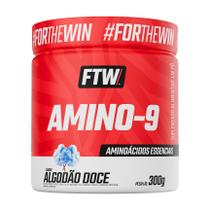 AMINO9 Essenciais Pote 300g Sabor Algodão Doce FTW