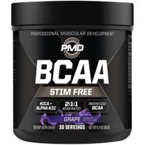 Aminoácidos BCAA PMD Sports Stim-Free Grape 30 porções Aminoácidos BCAA PMD Sports Stim-Free Grape 30 porções