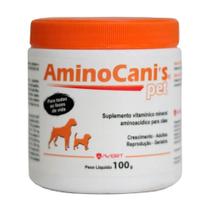 Aminocanis Pet Pó 100g Aminocanis Pet Pó 100g