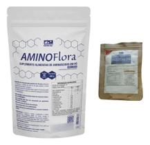 AminoFlora Anew 450g + 01 Sachê Beta Glucan 15 cáps