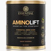 Aminolift - Essential Nutrition - Tangerina - 375g / 30 Doses - Original com Nf