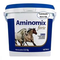 Aminomix Forte 2,5kg Vetnil Suplemento Vitamínico Para animais Equinos Cavalos