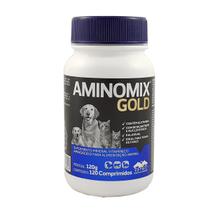 Aminomix Gold 120 Comprimidos Vetnil Cães e Gatos