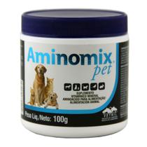 Aminomix Pet 100g Suplemento Vitamínico Vetnil Cães e Gatos