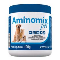 Aminomix Pet Suplemento Alimentar para Cães e Gatos 100g Vetnil