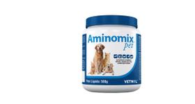 Aminomix Pet Suplemento Vitaminico Cães e Gatos 500GRS - Vetnil