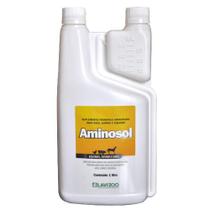 Aminosol Suplemento Modificador Para Aves E Suinos - 1Litro.