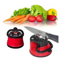 Amolador Afiador de Facas Tesouras Alicates com Ventosa Cozinha Super Útil