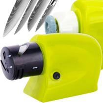 Amolador De Facas Portátil Elétrico Afiador Tesoura Premium