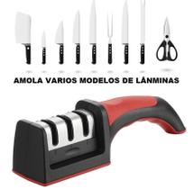Amolador Faca Afiador Profissional com cabo 3 EM 1 Amolador Faca Afiador Profissional com cabo 3 EM 1