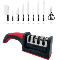 Amolador Facas 3 Estágios Inox